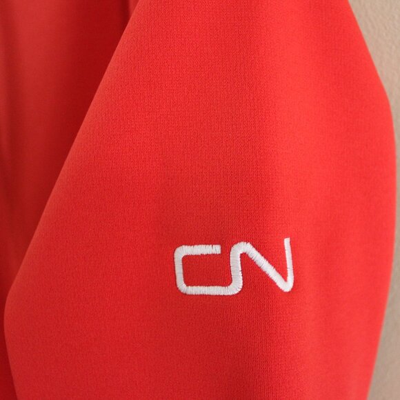 staff issue❤️Canadian National Railway CN Nike Therma-FIT Fleece Pullover Hoodie - Picture 8 of 14